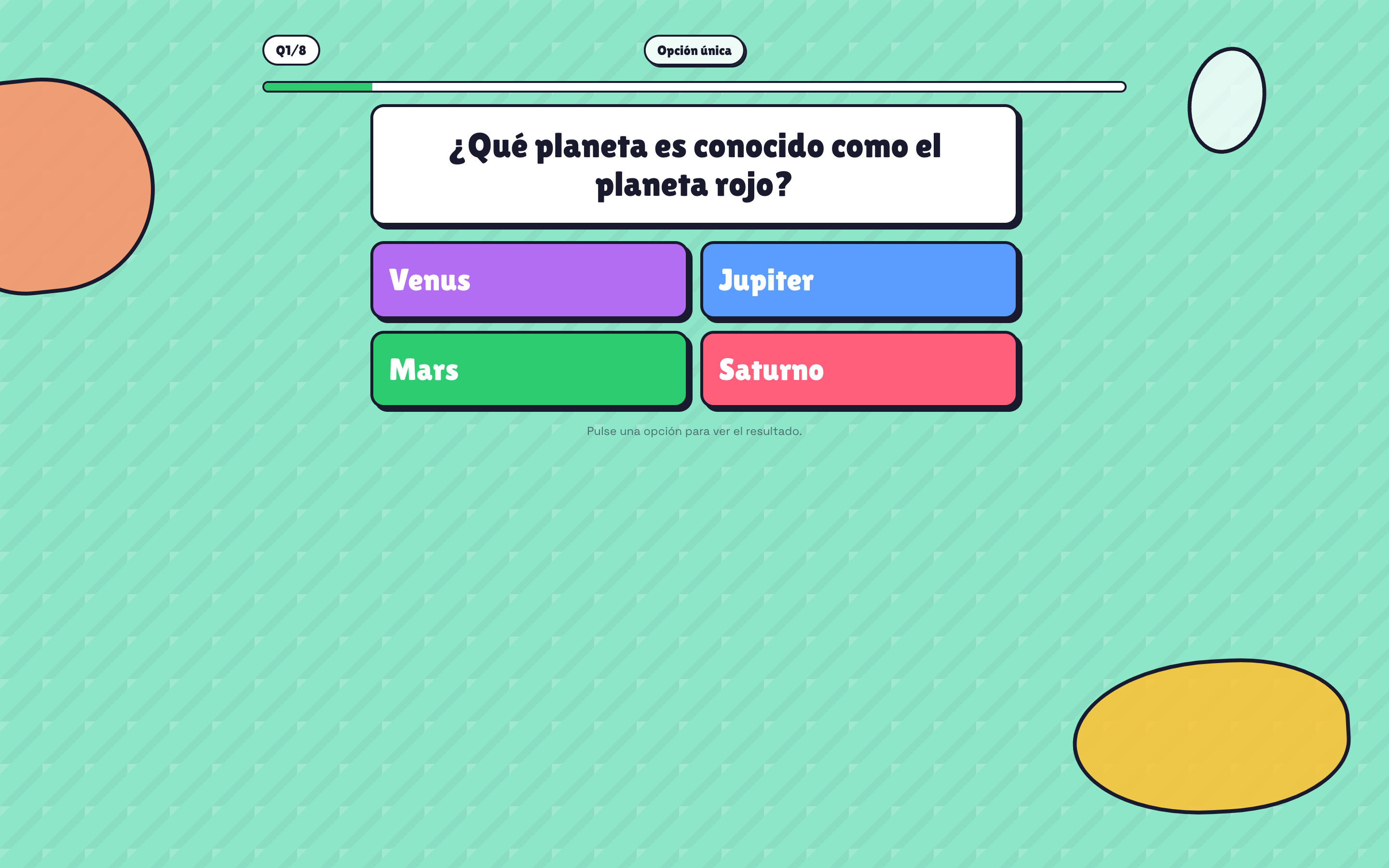 Reproductor de cuestionario autónomo de Pomlet insertado mediante iframe
